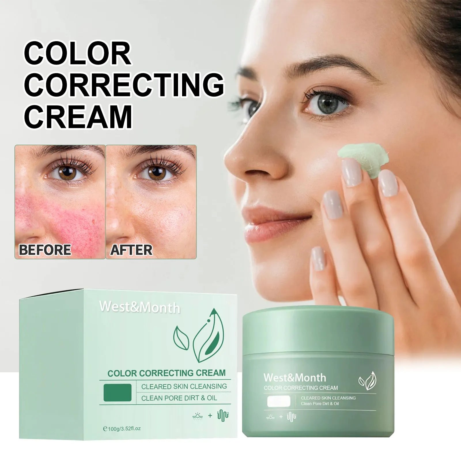 West&Month Color Correcting Care Cream For Diminishing Spots,